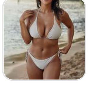 Monday Swimwear Palma Bottom - Storm Grey (size M)